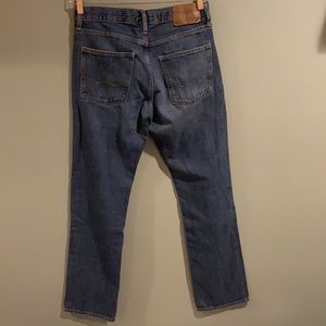 American eagle blue jeans slim straight 29/32